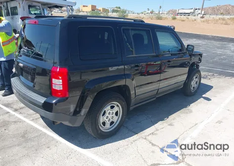 2015 Jeep Patriot Sport из США, поврежденный, VIN 1C4NJPBB4FD329652